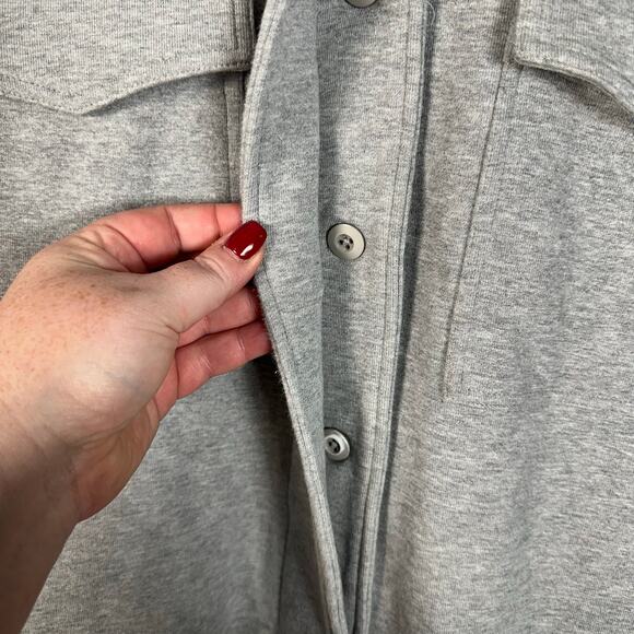 Rails Women’s Thurston Crop Jacket in Heathered Grey Size X-Large - Picture 5 of 14